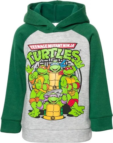 Vista 2 de Teenage Mutant Ninja Turtles Michelangelo Raphael Leonardo - Pantalones con capucha para niños pequeños a grandes