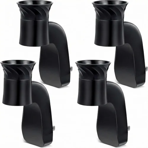 Vista 9 de Paquete de 1 enchufe de fragancia de pared compatible con repuestos de Bath & Body Works, color negro Compatible con repuestos WallFlower de Bath