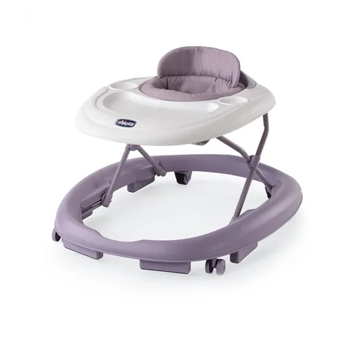 Vista 9 de Chicco Mod Walker - Andador plegable para bebés, 3 ajustes de altura, bandeja sin BPA con 2 portavasos, pastillas de freno, para niños de hasta 26