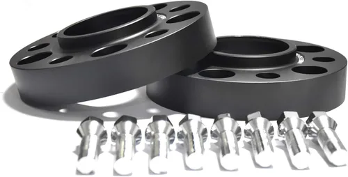 Vista 4 de JTP 4 espaciadores de rueda forjados seguros de 1.378 in de 5 x 130 para Mercedes Clase G, G55.G63.G65, G500, G550, W460, W461, W463, W464, G Wagon