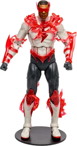 Vista 11 de McFarlane Toys - Figuras DC Build-A de 17,8 cm WV9 - Speed Metal - Barry Allen