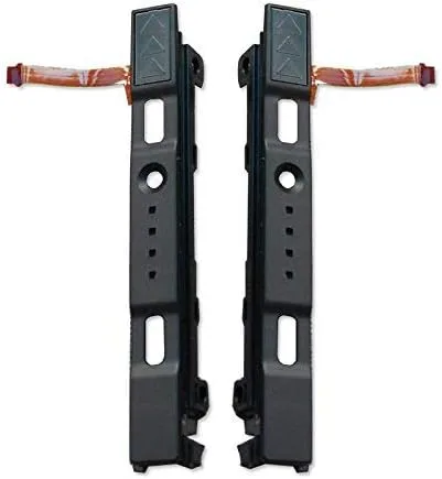 Vista 2 de Fijar parte derecha izquierda L R Slider Rail con cable flexible de repuesto para consola Switch NS NX (izquierda)
