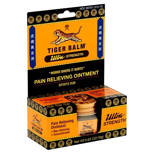Vista 2 de Tiger Balm Ultra Strength 0.63 oz (paquete de 6)
