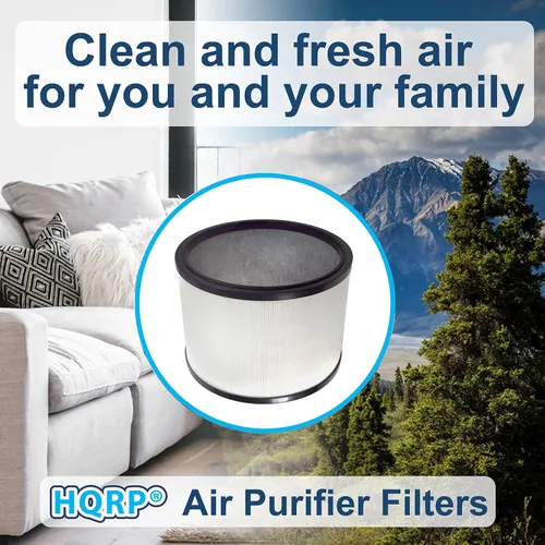 Vista 7 de HQRP Filtro HEPA compatible con Dyson Pure Cool Link Desk DP01 DP02 y Pure Hot+Cool HP01 HP02 calentador + ventilador, filtro de repuesto 968125-03