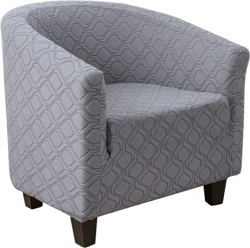 Vista 20 de MIFXIN - Funda elástica para silla de bañera de terciopelo de alta elasticidad, cubierta de silla de club, cubierta de sillón de elastano, cubierta