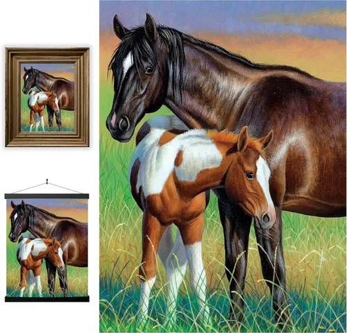 Vista 9 de 3D LiveLife Imágenes lenticulares - Animales de granja de bebés de Deluxebase. Arte de pared de animales de 12 x 16 pulgadas sin marco con efecto 3D