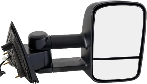 Vista 117 de Kool Vue - Espejo calefactable izquierdo para Chevrolet Silverado 1500 GMC Sierra 1500 2007-2013 plegable eléctrico con luz de señal y lámpara