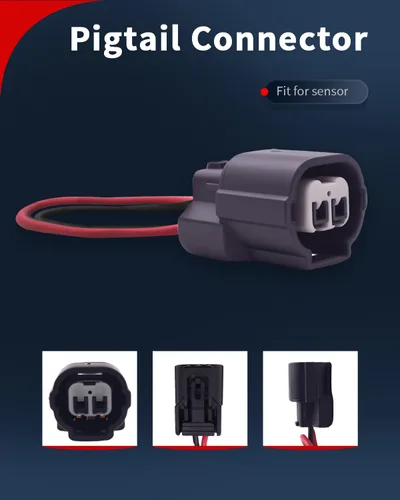 Vista 5 de VEHICODE Sensor de temperatura del refrigerante del motor, sensor de temperatura del agua ECT compatible con Honda Civic Accord CRV Element Pilot