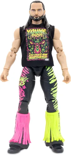 Vista 3 de All Elite Wrestling UNRIVALED - Paquete de 2 figuras de Matt Jackson y Nick Jackson de 6 pulgadas con accesorios, Multi - Exclusivo de Amazon