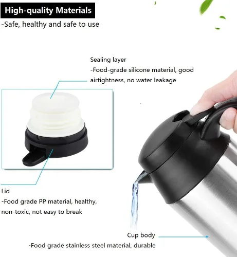 Vista 4 de Acouto Hervidor eléctrico de acero inoxidable para coche, 25.4 fl oz, 12 V, calentador de cigarrillos, calentador de agua portátil para té