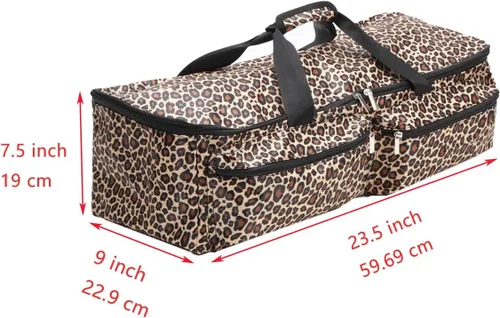 Vista 2 de Bolsa de transporte compatible con Cricut Explore Air y Maker, bolsa impermeable compatible con Cricut Explore Air y suministros