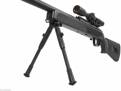 Vista 3 de CYMA ZM51 Rifle de francotirador de aire comprimido con resorte fps-400 con bípode, alcance (Arma de aire comprimido)
