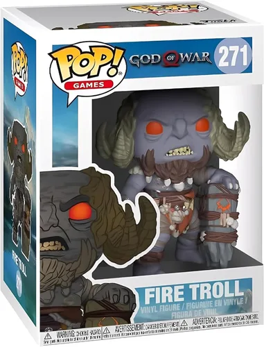 Vista 2 de Funko Pop! Games: God of War - Juguete coleccionable de Firetroll