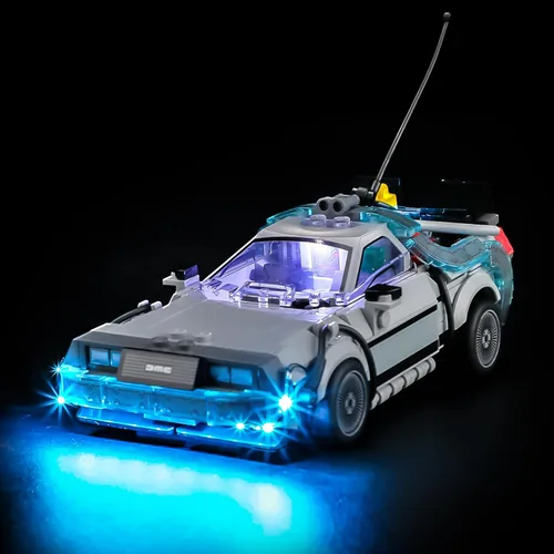 Vista 13 de LIGHTAILING Luz para Lego-42204 Fast and Furious Toyota-Supra-MK4 - Kit de iluminación LED compatible con el modelo de bloques de construcción Lego