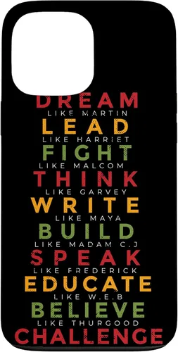 Vista 23 de iPhone 16 African American Men Women Kids Black History Month Case