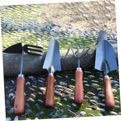 Vista 7 de Mikikit 1set Ergonomic Gardening Hand Trowel Tool High Hardness Spade for Digging Planting and Weeding Multi-Functional Design for Outdoor Gardening