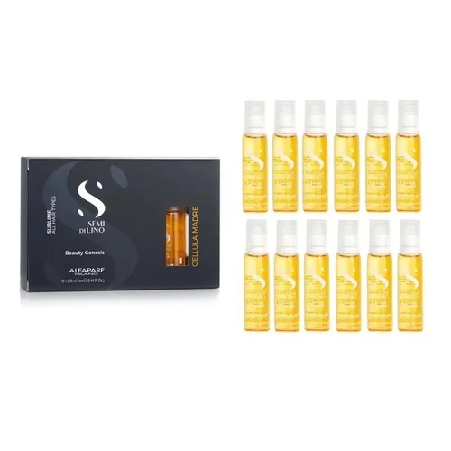 Vista 9 de ALFAPARF MILANO Semi di Lino Sublime Cellula Madre Beauty Genesis Viales