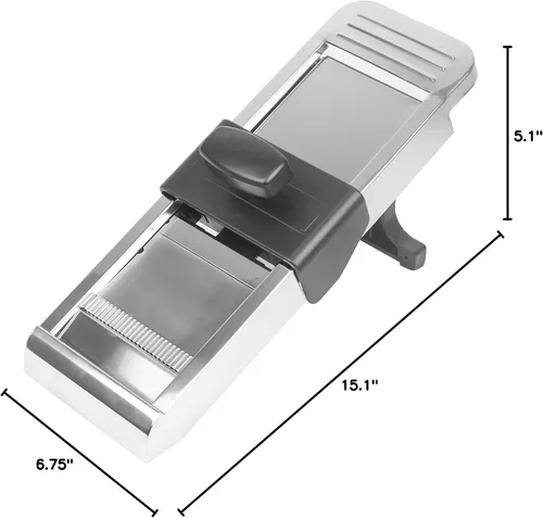 Vista 4 de Johnson Rose 3379 Profesional Acero Inoxidable Mandolina Silcer