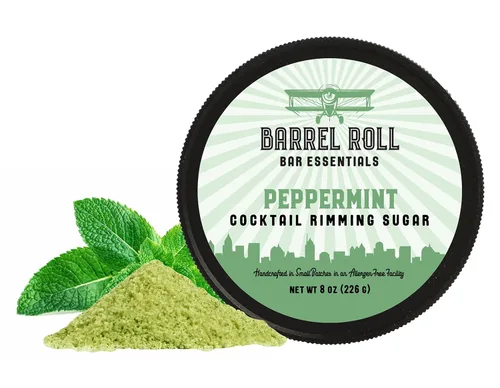 Vista 20 de Barrel Roll Bar Essentials Rimmers para Cócteles - Sal de Acabado para Adornar Bebidas, Sales para Bordear Vidrio - Totalmente Natural - Obsidiana