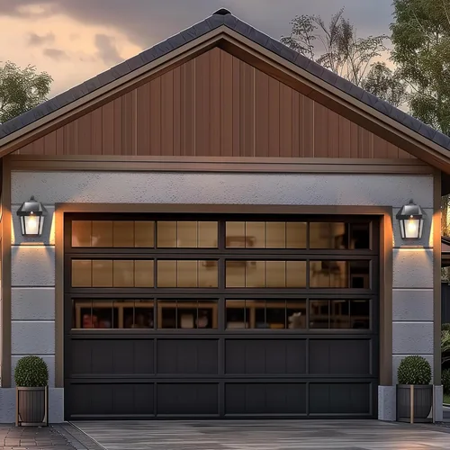 Vista 8 de DERAYSION Luces solares para porche al aire libre, faroles solares de pared de 9 pulgadas con sensor de movimiento, 3 modos de brillo ajustable