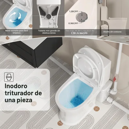 Vista 6 de 750PRO - Sistema de inodoro macerante mejorado con bomba para subida