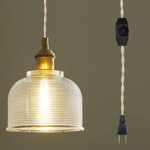 Vista 13 de Sedelan Lámpara Colgante de Vidrio, Iluminación Colgante Vintage, Iluminación Colgante de Cocina Sobre Isla Pasillo Dormitorio Lámpara Colgante