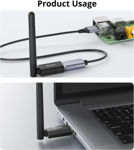 Vista 4 de SONOFF Zigbee 3.0 & Thread Dongle Lite (EFR32MG21) Coordinador de USB Stick para Home Assistant & Zigbee2MQTT Puerta de enlace compacta