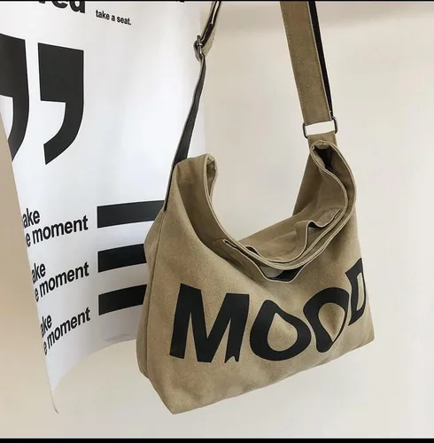 Vista 3 de Sumleno Bolso vintage de mensajero de lona Alt Emo Crossbody bolso gótico punk bolsos de hombro Harajuku Grunge bolso