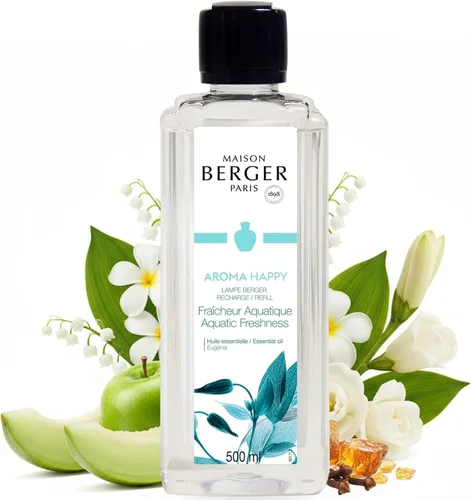 Vista 39 de MAISON BERGER Lampe Berger Recambio, 16.9 fl oz, Amber's Sun Catalytic Lamp Fragrance Refill, Helps Neutralize Odors, ~80 h Fragrance Diffusion