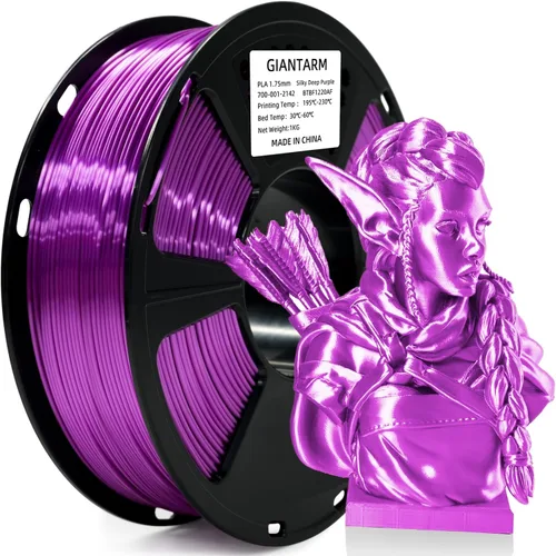 Vista 29 de GIANTARM Filamento de ácido poliláctico (PLA), filamento beige para impresora 3D, carrete de 2.2 libras, precisión de dimensión de 0.069 in +