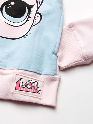 Vista 4 de LOL Surprise Sudadera con capucha para niña The Glitterati Crystal Queen con cremallera