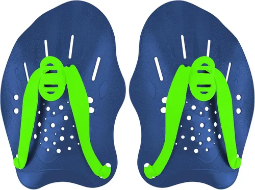 Vista 10 de Raquetas de natación para manos, paletas de mano de entrenamiento de natación con correas ajustables, paletas de natación para adultos y niños