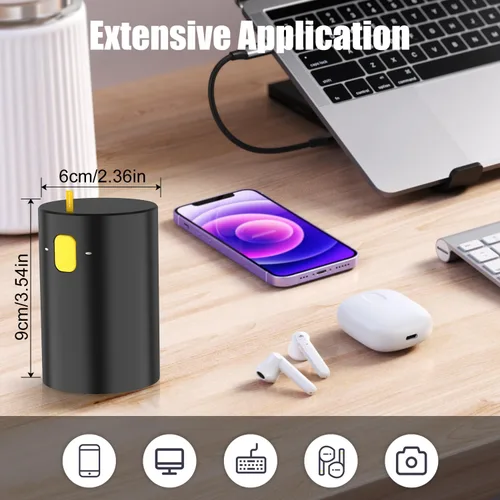 Vista 6 de VICHYIE Kit de limpieza multifuncional 20 en 1 para dispositivos electrónicos, cepillo de limpieza de teclado, kit de limpieza de auriculares