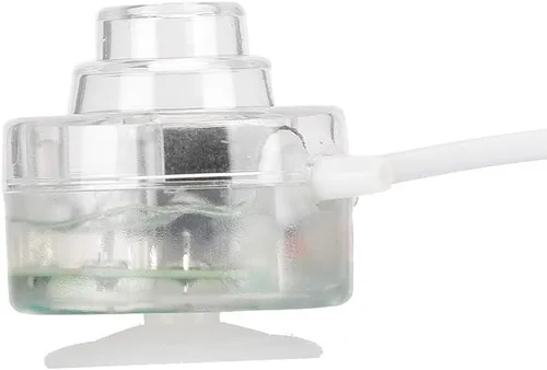 Vista 7 de Luz de acuario, luz LED de burbuja de peces, lámpara impermeable colorida accesorios de acuario (110-220V) (US)