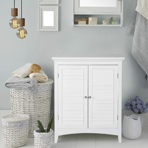 Vista 4 de Teamson Home Glancy - Armario de madera, color blanco