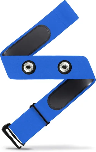Vista 9 de Reemplazo de correa suave para monitor de frecuencia cardíaca Reemplazo universal para Mo-Fit, la mayoría de los transmisores Garmin, Wahoo Tickr