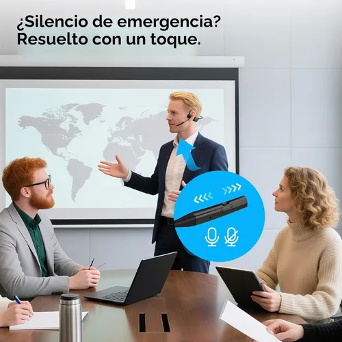 Vista 4 de Smof Auriculares de oreja abierta con micrófono, auriculares inalámbricos aptX-LL Bluetooth, auriculares para conductor de camión con micrófono