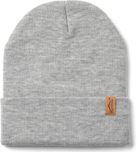 Vista 14 de Rajputana 1 y 2 Packs Gorro de invierno unisex de punto para hombre y mujer 2-Camuflaje
