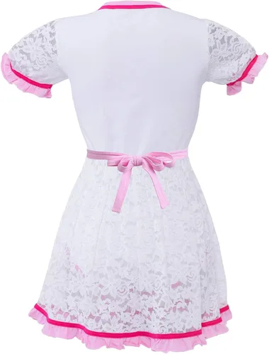 Vista 6 de Littleforbig - Mono para bebé con botón ABDL, para enamorado de pañales