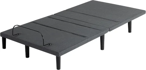 Vista 9 de Zinus Nadia - Base de cama ajustable, base de cama eléctrica reclinable, control remoto inalámbrico de 5 funciones, inclinación independiente