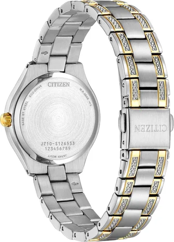 Vista 3 de Citizen Ladies Eco-Drive Crystal Eco Watch