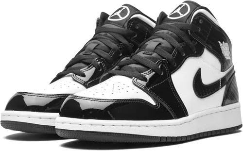 Vista 2 de Nike - Zapatos deportivos unisex para baloncesto, NegroBlanco