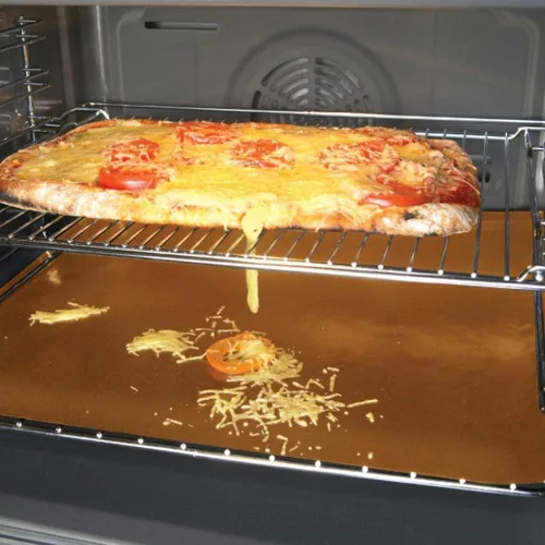 Vista 5 de LOOCH Juego de 5 alfombrillas antiadherentes para barbacoa, reutilizables