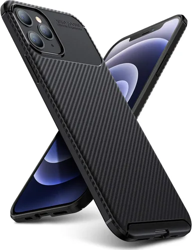 Vista 10 de ORIbox - Funda delgada para iPhone 13 Pro Max de 6.7 pulgadas, ajustada, delgada, con protección a prueba de golpes, con diseño transparente y mate