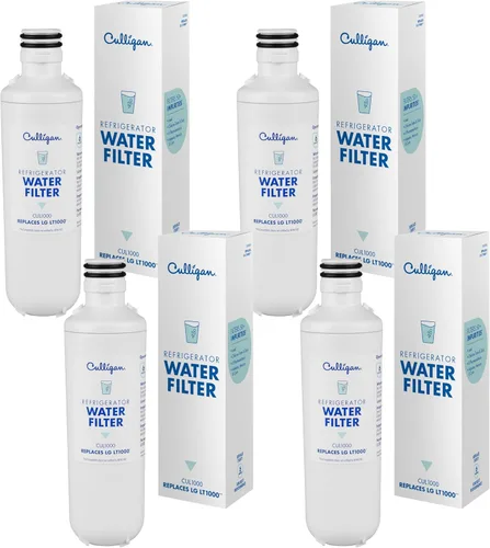 Vista 9 de Culligan Filtro de agua de repuesto para refrigerador CUL500 para filtro de agua LG (LT500P) reemplazar cada 6 meses, paquete de 1