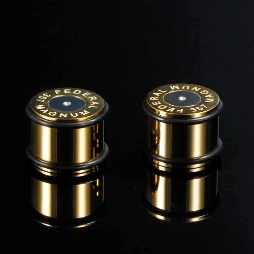 Vista 5 de COOEAR - Dilatadores de acero quirúrgico con dos anillos tóricos aretes de estilo piercing, expansor de 0.07 oz (1564) a 58