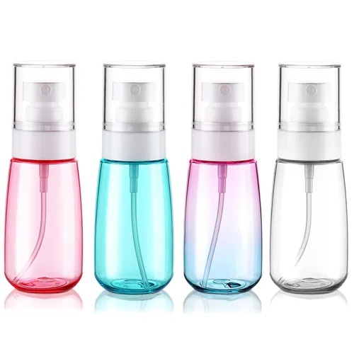 Vista 13 de Cosywell Botella de spray de viaje aprobada por la TSA de 2oz 60ml, paquete de 3, a prueba de fugas, nebulización fina, botella de spray de plástico
