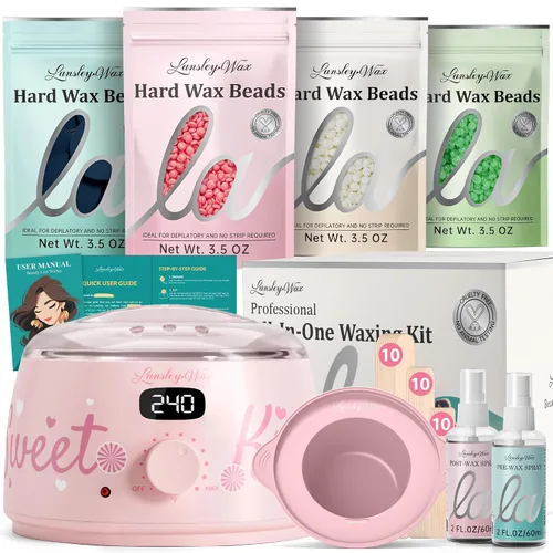 Vista 11 de Kit de depilación digital para mujeres y hombres, calentador de Kit Básico - Azul Verde