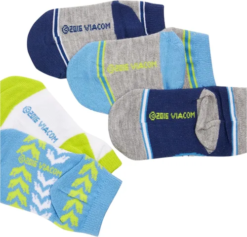 Vista 3 de Nickelodeon Little Boys 'Blaze y los Monster Machines 5Pack Shorty calcetines, Azul