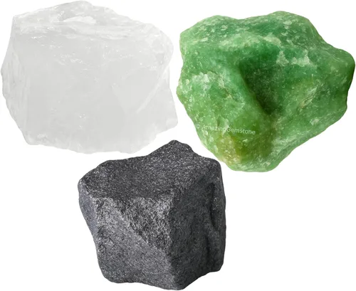Vista 8 de Amazing Gemstone Aquarius Gifts - Kit de cristal del zodiaco para mujeres y hombres, juego de piedras curativas de lepidolita, pulseras de granate